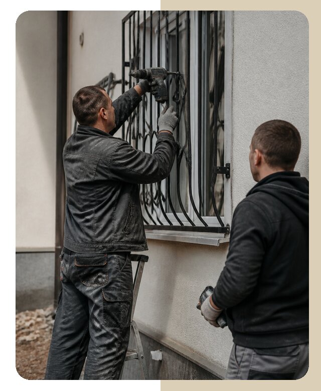 Установка наружных решеток в Тихорецке от 5050 р. | Дверной